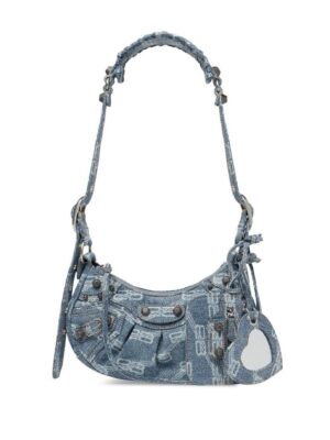 Balenciaga  Le Cagole XS BB-monogram shoulder bag