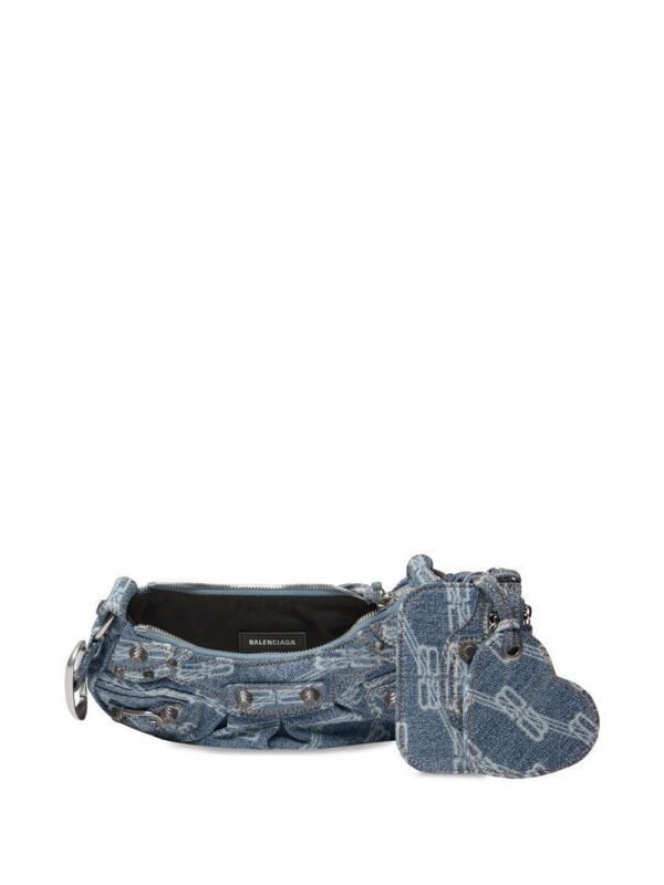 18369043_53539165_1000.jpg Balenciaga Le Cagole XS BB-monogram shoulder bag