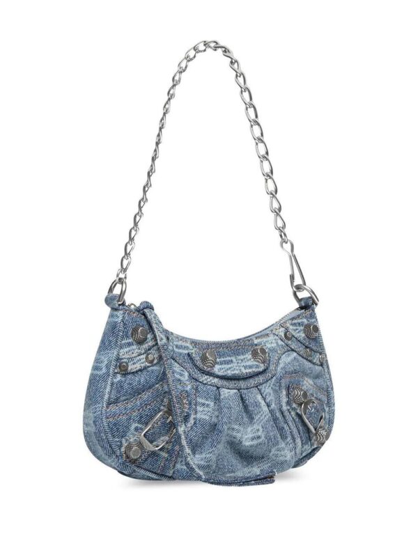 18369068_40285944_1000.jpg Balenciaga Le Cagole mini denim shoulder bag