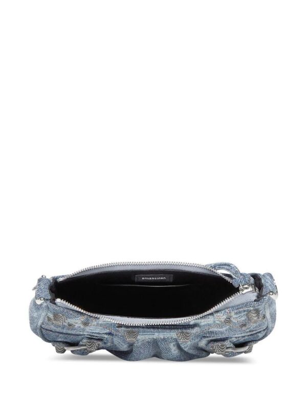 18369068_40287199_1000.jpg Balenciaga Le Cagole mini denim shoulder bag