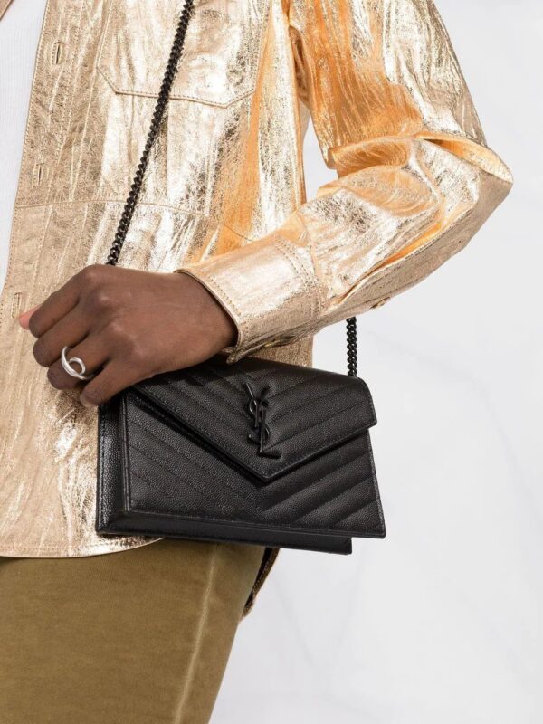 18378688_39485051_1000.jpg Saint Laurent Monogram chain wallet crossbody bag