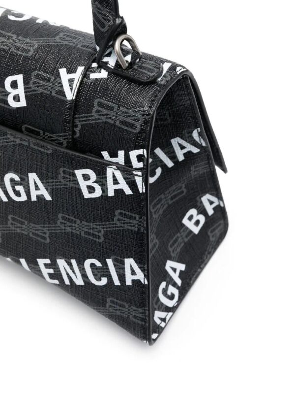 18380070_41265441_1000_9708f4f5-ba4c-4583-b72a-a04acb6c2e2f.jpg Balenciaga Hourglass logo-print leather tote bag
