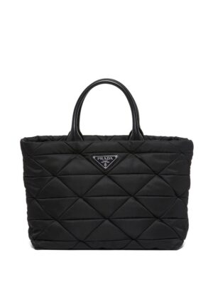 18394197_39583722_1000.jpg Prada triangle-logo quilted tote bag