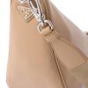 Prada logo plaque shoulder bag