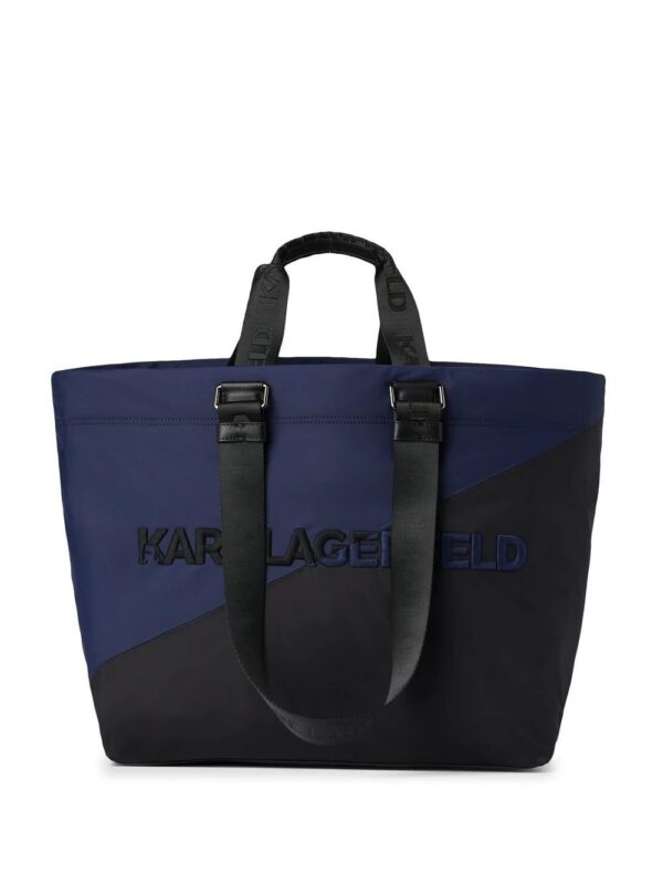 18408325_41302941_1000.jpg Karl Lagerfeld x Cara Delevingne logo-embroidered tote bag