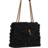 Saint Laurent Loulou medium shearling shoulder bag