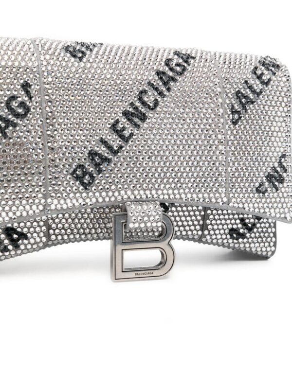 18428489_42244859_1000.jpg Balenciaga rhinestone Hourglass wallet-on-chain