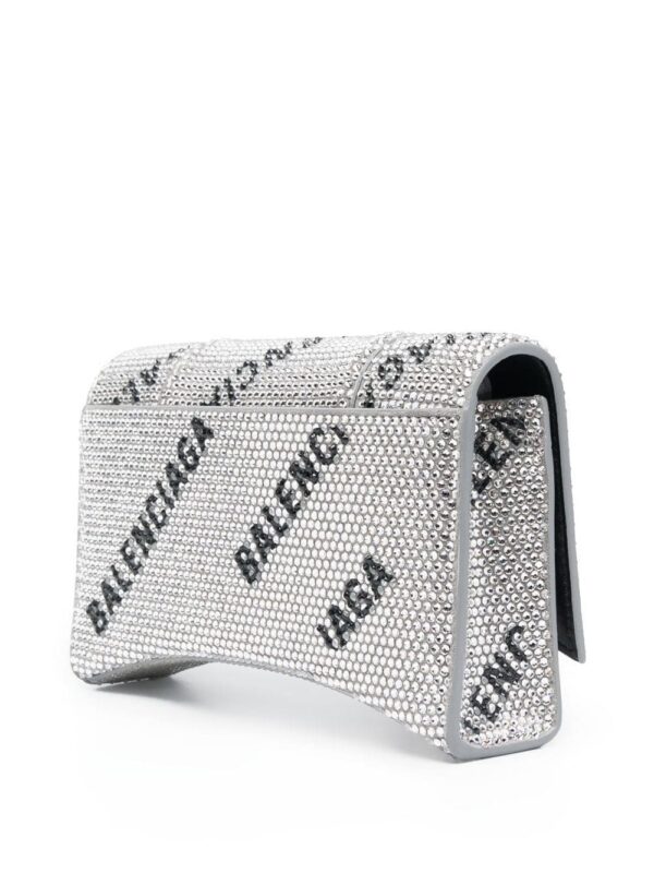 18428489_42246400_1000.jpg Balenciaga rhinestone Hourglass wallet-on-chain