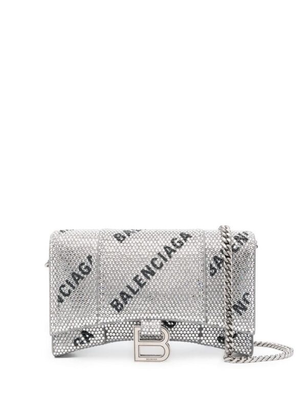 18428489_42282644_1000.jpg Balenciaga rhinestone Hourglass wallet-on-chain