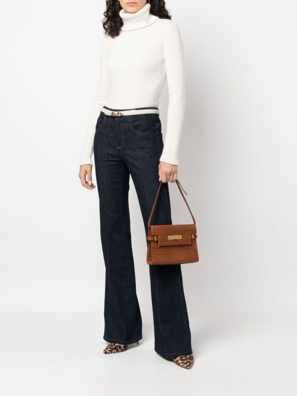 18429243_40117896_1000.jpg Saint Laurent Manhattan croc-effect shoulder bag