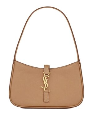 Saint Laurent logo-plaque shoulder bag