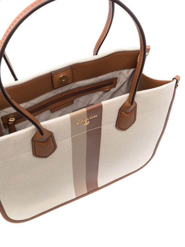 18435086_39696290_1000.jpg Michael Michael Kors Heide stripe-print tote bag