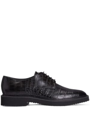 18437513_40139934_1000.jpg Giuseppe Zanotti crocodile-effect leather Oxfords