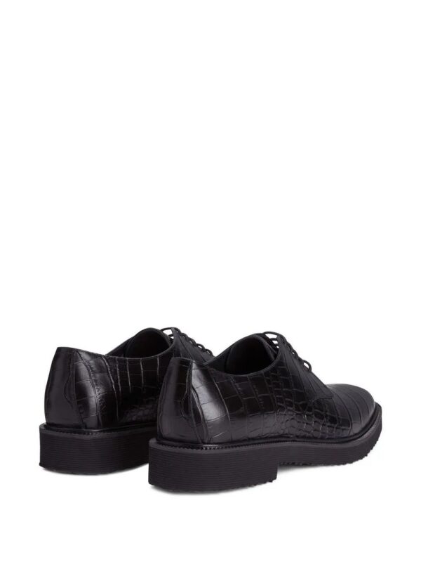 18437513_40139949_1000.jpg Giuseppe Zanotti crocodile-effect leather Oxfords