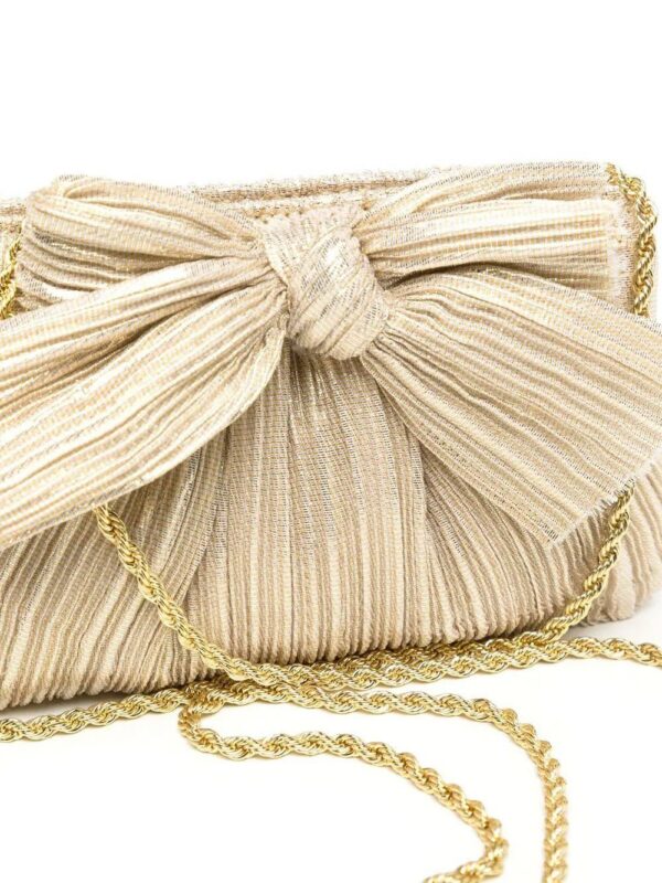 18439642_40092399_1000.jpg Loeffler Randall plissé metallic bow crossbody bag