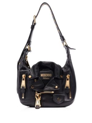 18440756_39697631_1000.jpg Moschino logo-plaque leather shoulder bag