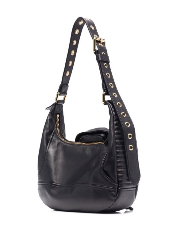 18440756_40490881_1000.jpg Moschino logo-plaque leather shoulder bag