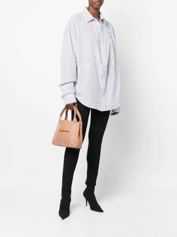 Balenciaga  Navy Cabas XS tote bag