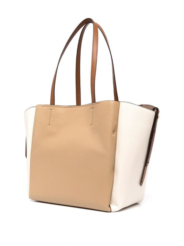 Michael Michael Kors panelled logo-plaque tote bag