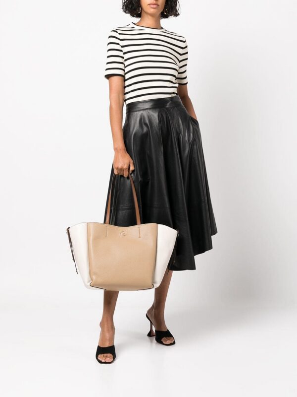 Michael Michael Kors panelled logo-plaque tote bag