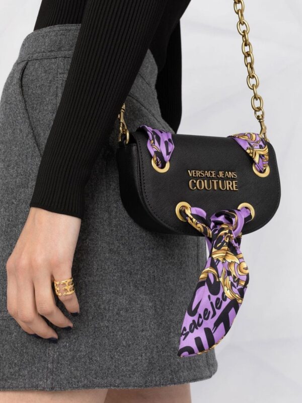 Versace Jeans Couture logo-plaque crossbody bag