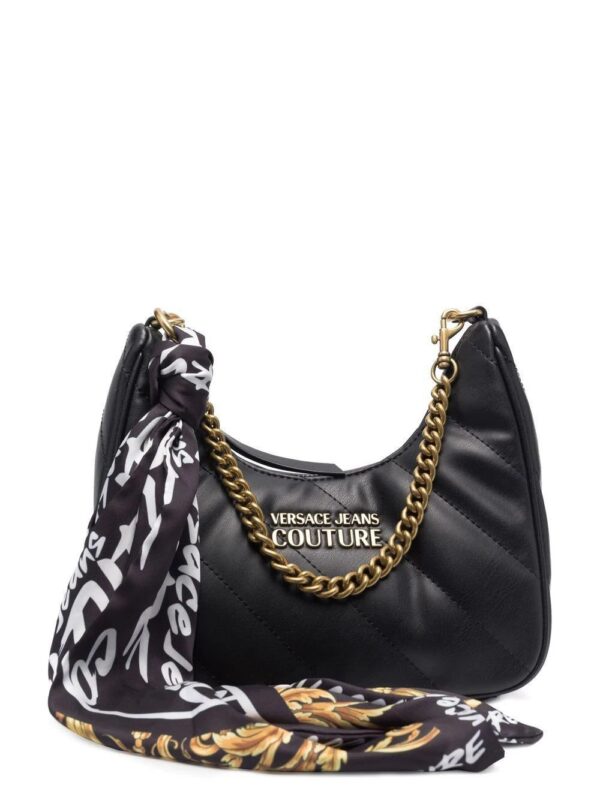 18456581_39734285_1000.jpg Versace scarf-detail quilted shoulder bag