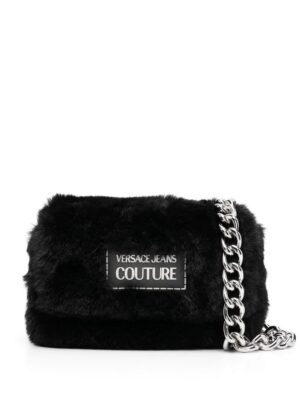 18457538_39676764_1000.jpg Versace logo plaque faux fur shoulder bag