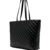 18457543_39667817_1000.jpg Versace logo-chain quilted tote bag