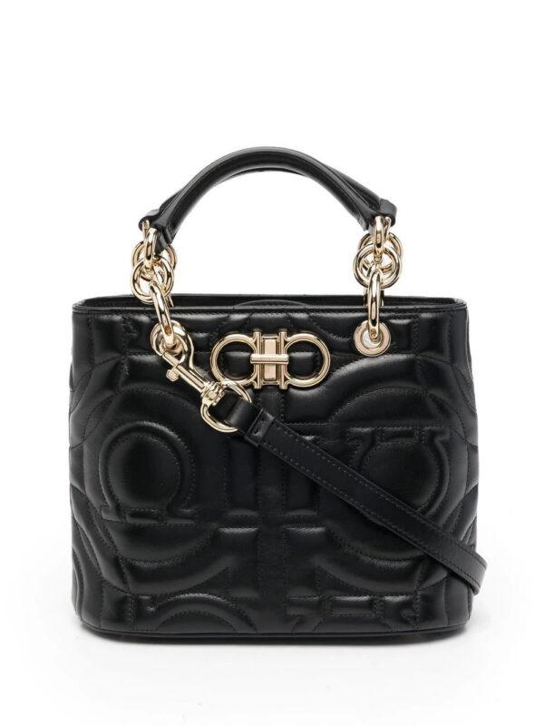 18459475_39659562_1000.jpg Ferragamo quilted Gancini crossbody tote bag