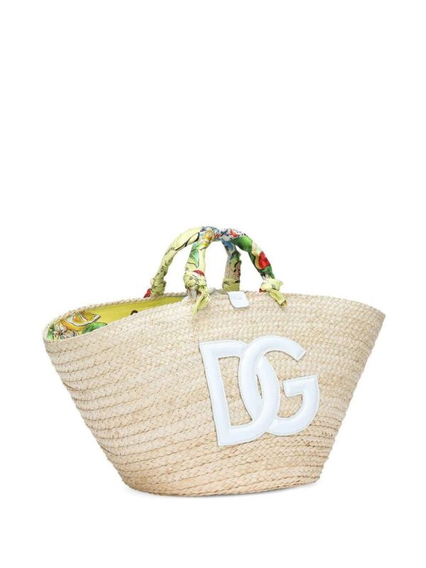 18478976_39860177_1000.jpg Dolce & gabbana Kendra pattern-trim tote bag