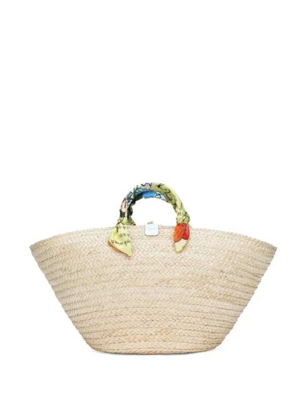18478976_39860183_1000.jpg Dolce & gabbana Kendra pattern-trim tote bag