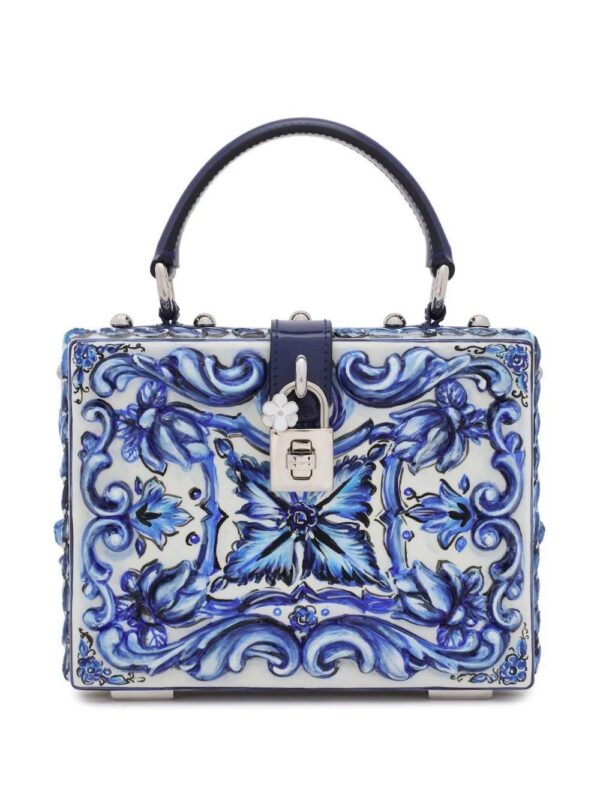 18479670_39853408_1000.jpg Dolce & gabbana Majolica Box top-handle bag