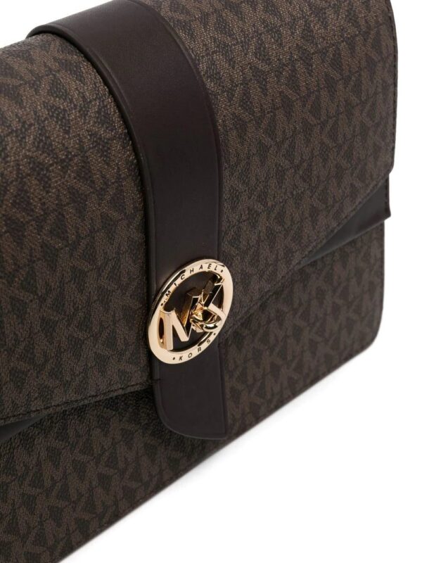 18483243_39880527_1000.jpg Michael Michael Kors Greenwich logo-plaque tote bag