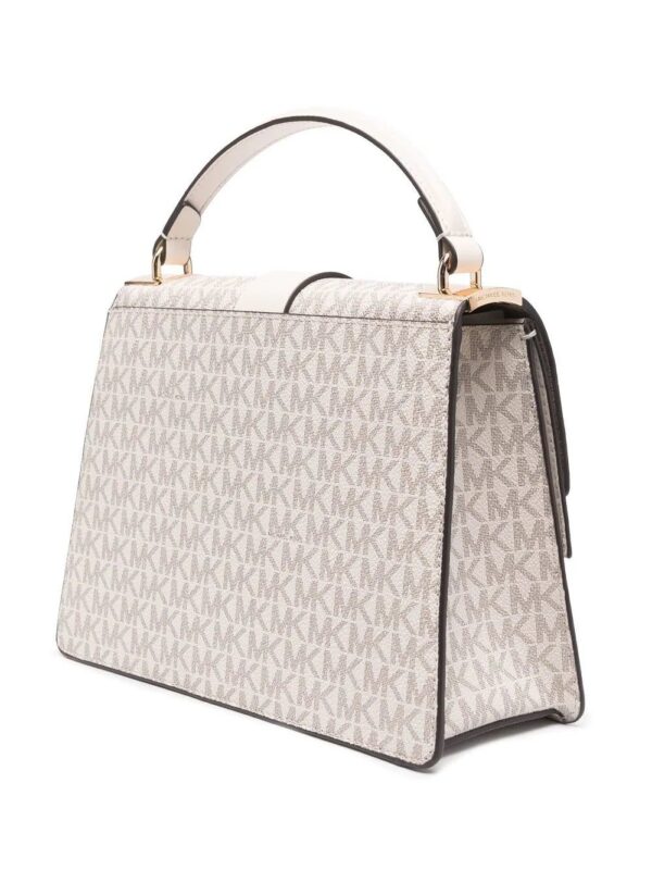 18483244_39883754_1000.jpg Michael Michael Kors Greenwich logo-plaque tote bag
