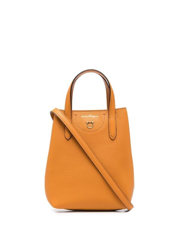 18485881_39868487_1000.jpg Ferragamo mini Gancini leather tote bag