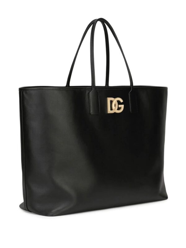 18486847_39895084_1000.jpg Dolce & Gabbana logo-plaque tote bag