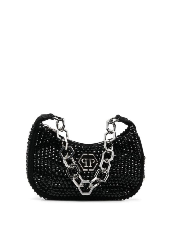 18496731_40725772_1000.jpg Philipp Plein crystal-embellished tote bag