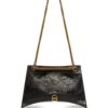 Balenciaga  logo-plaque leather shoulder bag