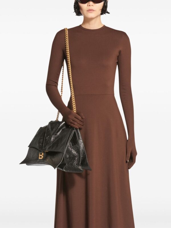 18511718_53653657_1000_20b3e451-9264-4957-bb29-fd73840cfe6a.jpg Balenciaga large Crush leather shoulder bag