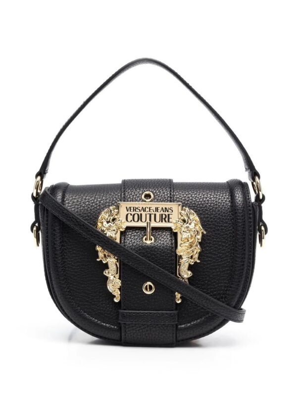18520178_39967537_1000.jpg Versace Jeans Couture Baroque-buckle tote bag