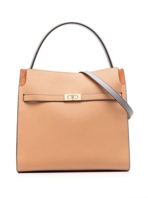 18527114_39959711_1000.jpg Tory Burch logo-plaque leather tote bag