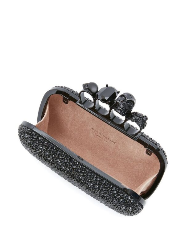 18540960_40764383_1000.jpg Alexander McQueen Four Ring clutch bag