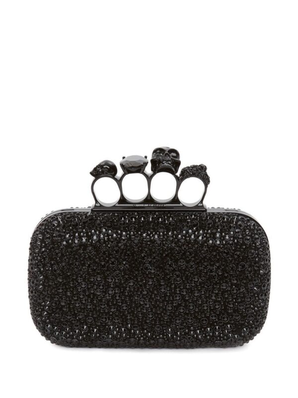 18540960_40764386_1000.jpg Alexander McQueen Four Ring clutch bag