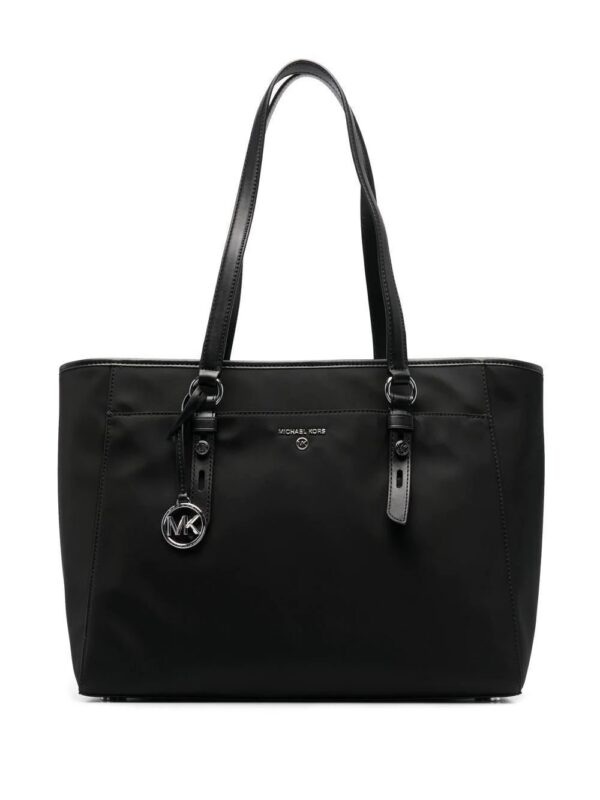 18548596_40146964_1000.jpg Michael Michael Kors logo-plaque tote bag