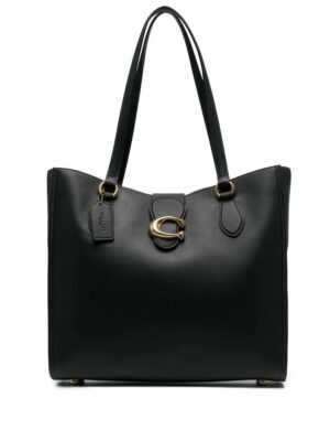 18554637_40020788_1000.jpg Coach Theo logo-plaque tote bag