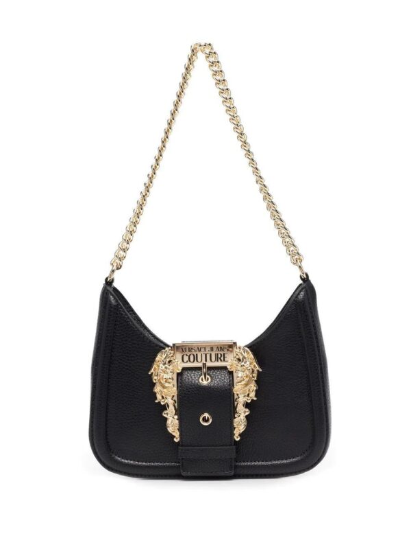 18555328_40014099_1000.jpg Versace logo-buckle shoulder bag