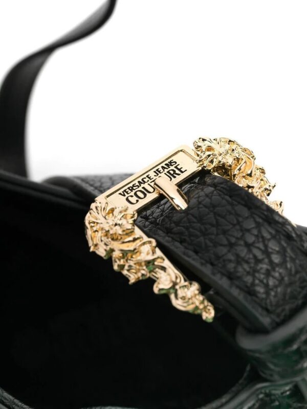 18555335_39989684_1000_8f5bb079-010d-4985-a69c-3bb9d0d7d91a.jpg Versace Jeans Couture logo-buckle shoulder bag