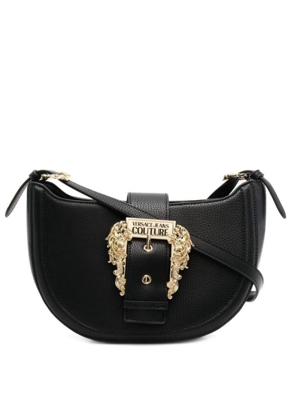 18555335_39989696_1000.jpg Versace logo-buckle shoulder bag