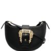 18555335_39989696_1000_76efd8d4-c66a-403c-8309-eb98811b6866.jpg Versace Jeans Couture logo-buckle shoulder bag