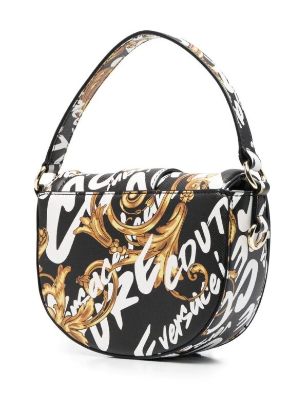 18555523_39973975_1000.jpg Versace Jeans Couture Regalia Baroque-print Couture top-handle bag